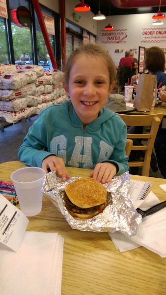 My burger and me